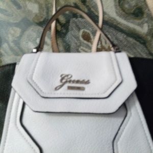 Guess  1981 Tri Color Mini Backpack Purse